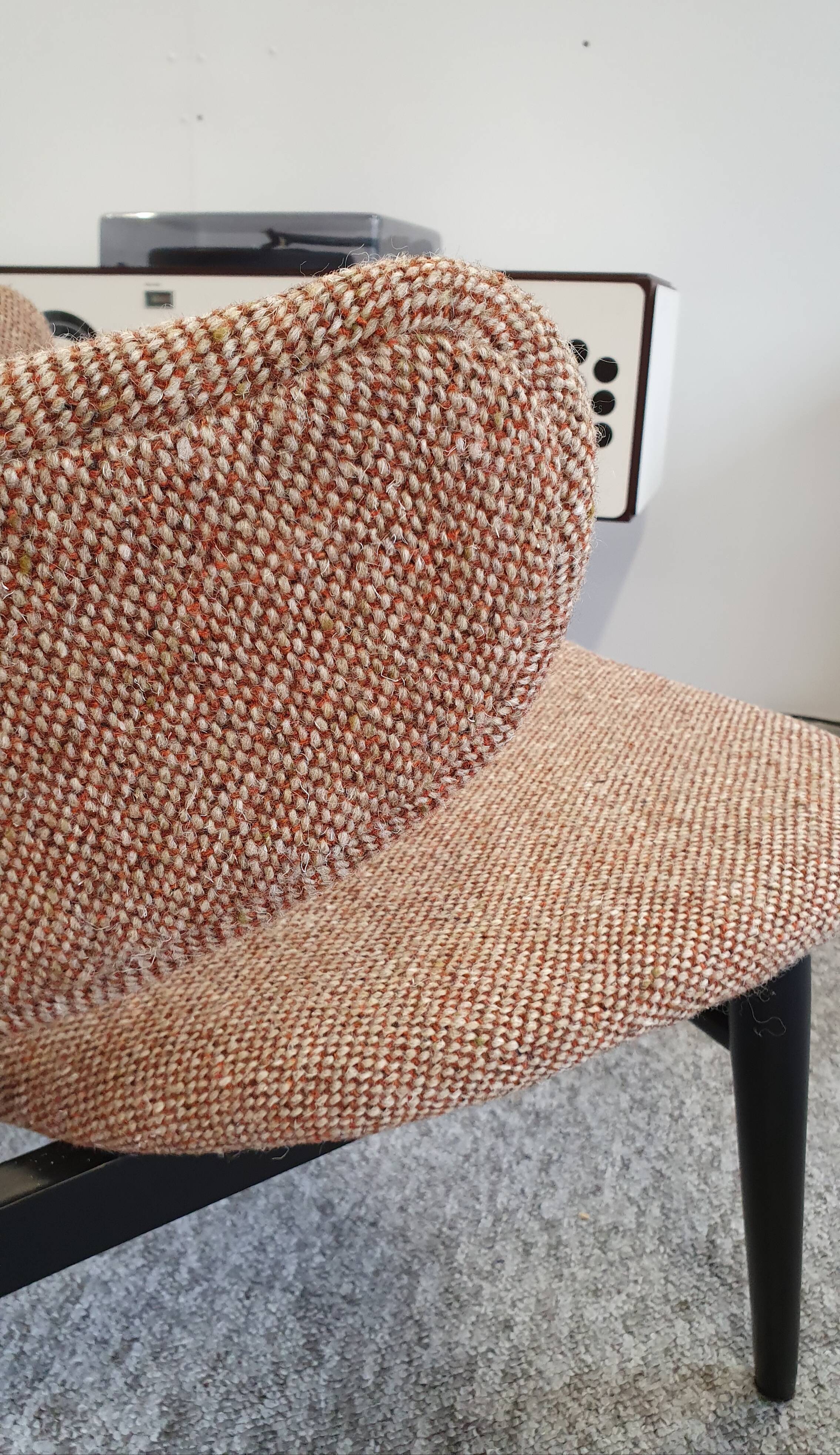 Set of 2 Kofod Larsen shell chairs, 1950 Christensen & Larsen