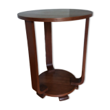 Art Deco tripod console pedestal table