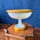 Coupe en opaline sur pied, époque Charles X