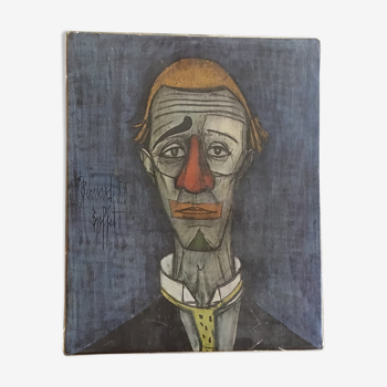 Bernard Buffet's entiled lithography