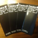 Set of 4 chairs model Robie 1 of Frank Lloyd Wright for Cassina