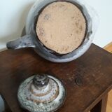 Glazed stoneware coffee maker pourer