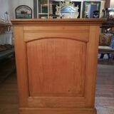 Art deco showcase counter in elm