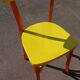 Salon de jardin multicolore