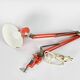 HCF - architectenlamp - klemlamp - model 84 - Denemarken - 1970's