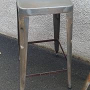 Pair of metal stools