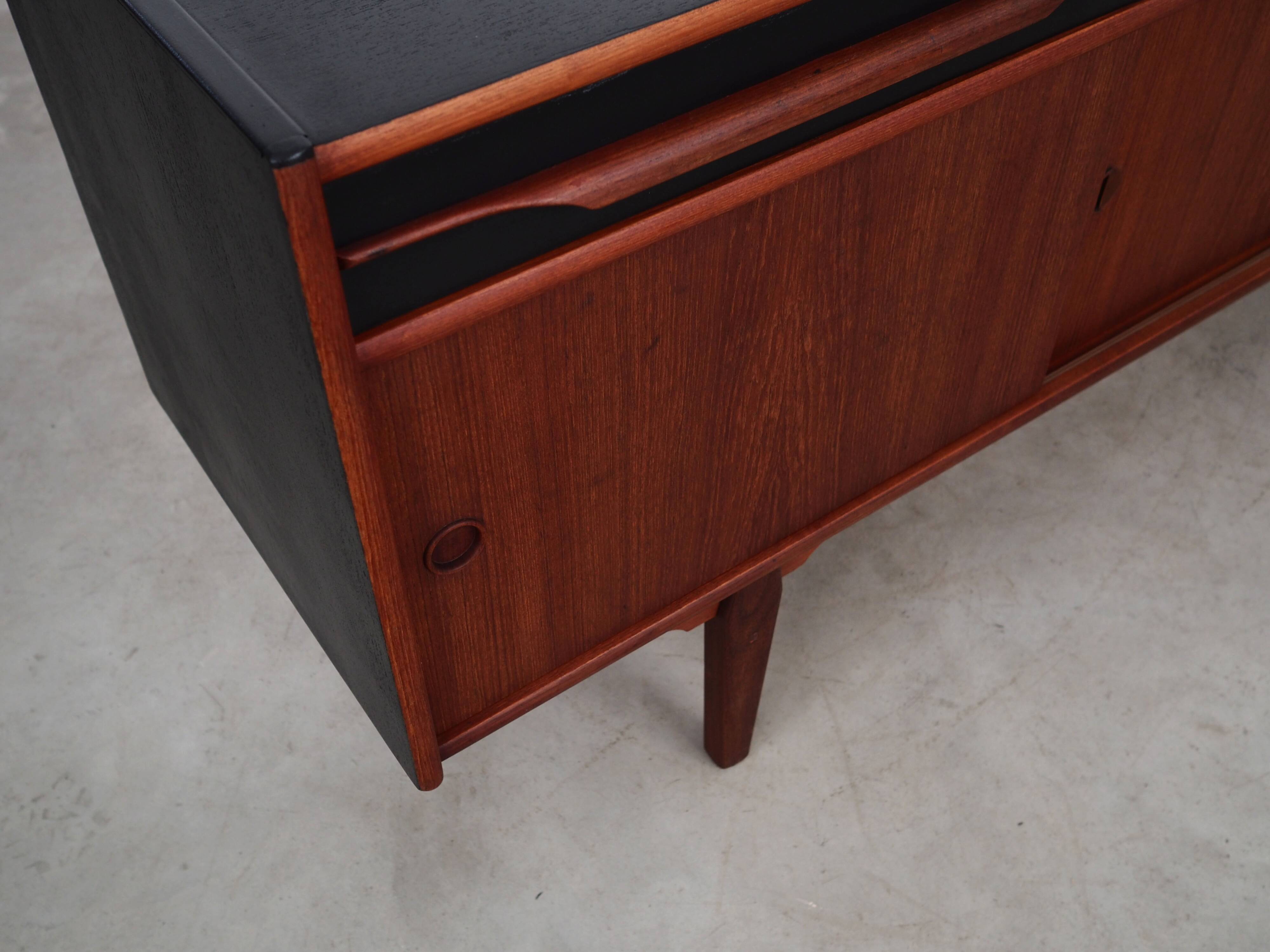 Teak sideboard, Danish design, 1970s, produced in Denmark