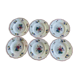 Set of 6 Sarreguemines Agreste plates