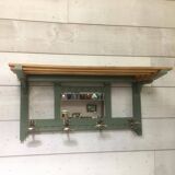 Coat rack and shelf