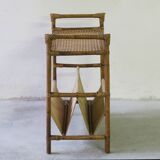 Rattan and canning magazine door