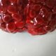 Cache-pot triptyque De Bruyn Fives Lille rouge n°4709