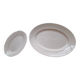 Plat de service et ravier Digoin