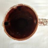 Cracked ceramic vase from the 70s