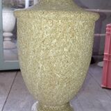 Reconstituted stone lamp