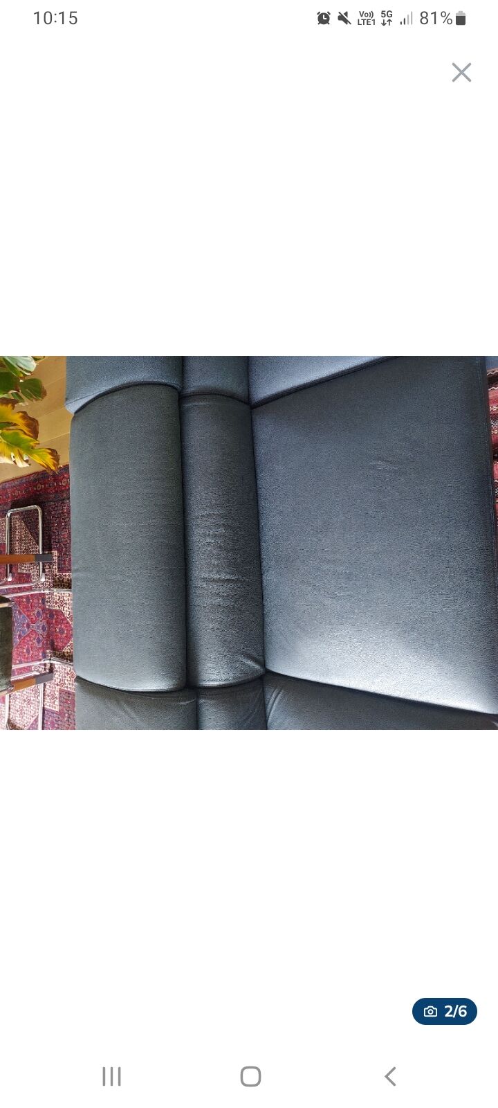 Roche Bobois corner sofa, Azur model