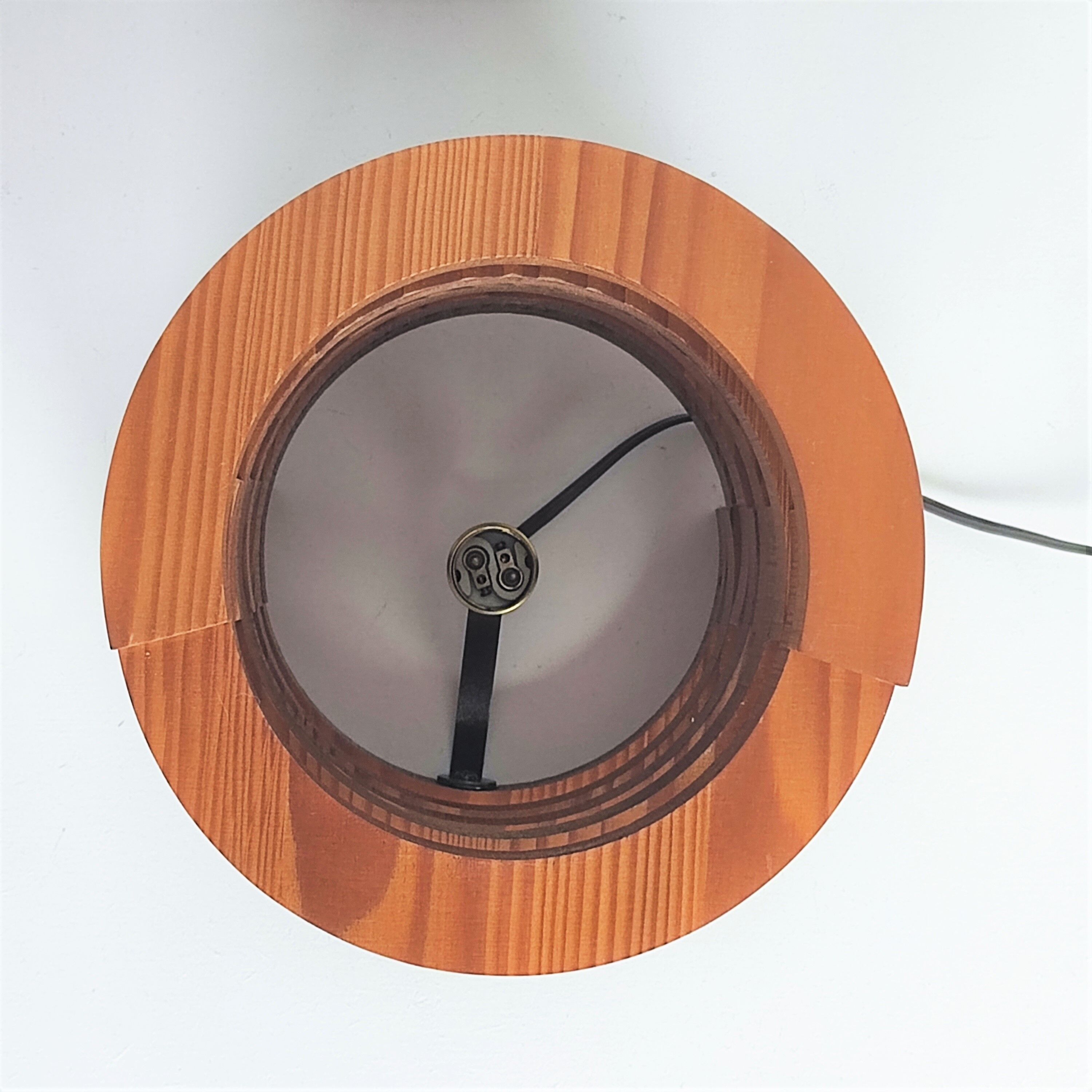 Scandinavian pine lamp
