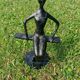 Sculpture of a dancer on a swing signed by Raphaël