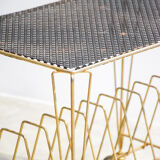 Vintage vinyl holder table 1970'