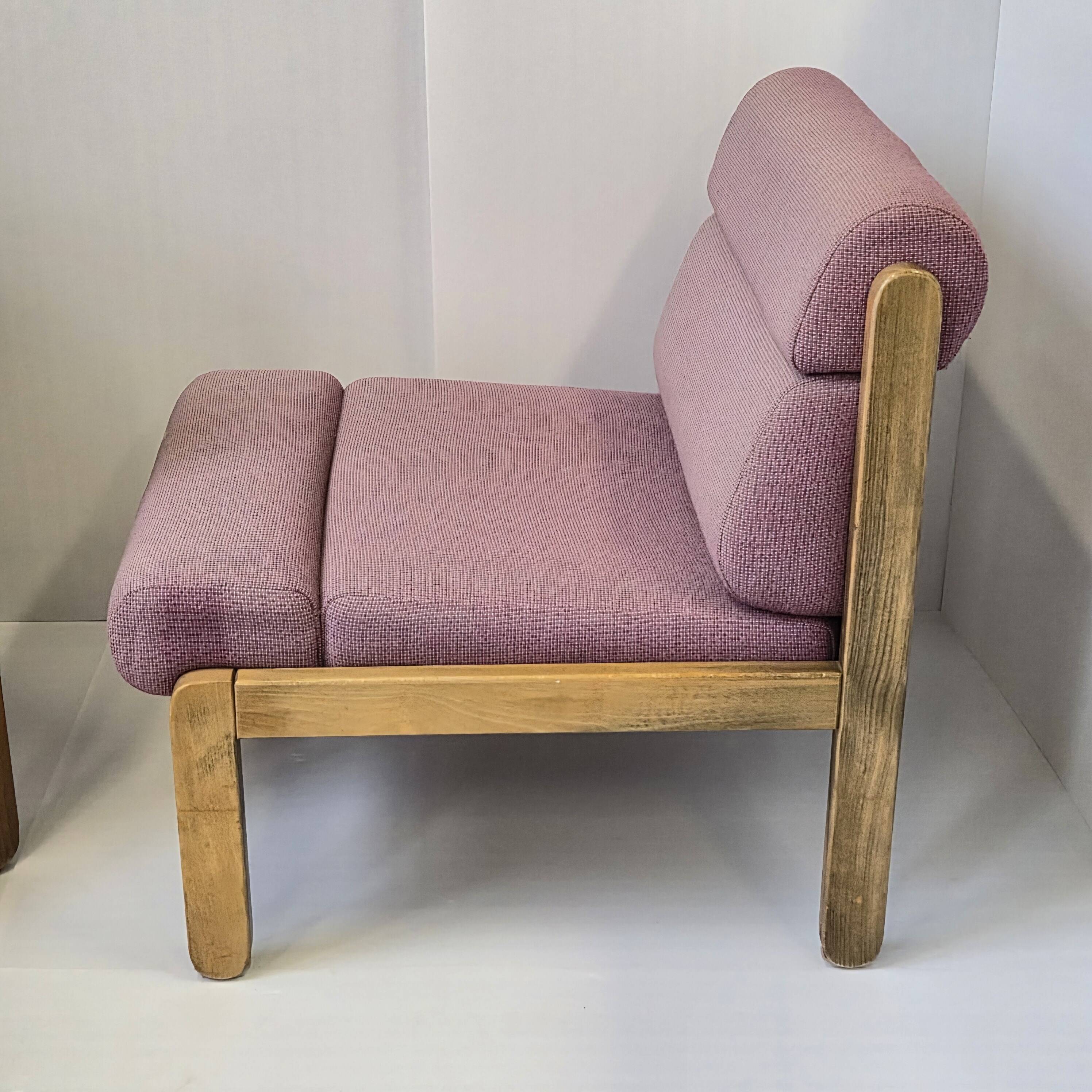 Pair of vintage Socol Souvignet armchairs, 1960