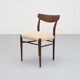 Set of 4 dining chairs by Lübke, 1960s