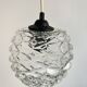 Small transparent pine cone globe