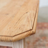 Coffee table square wood