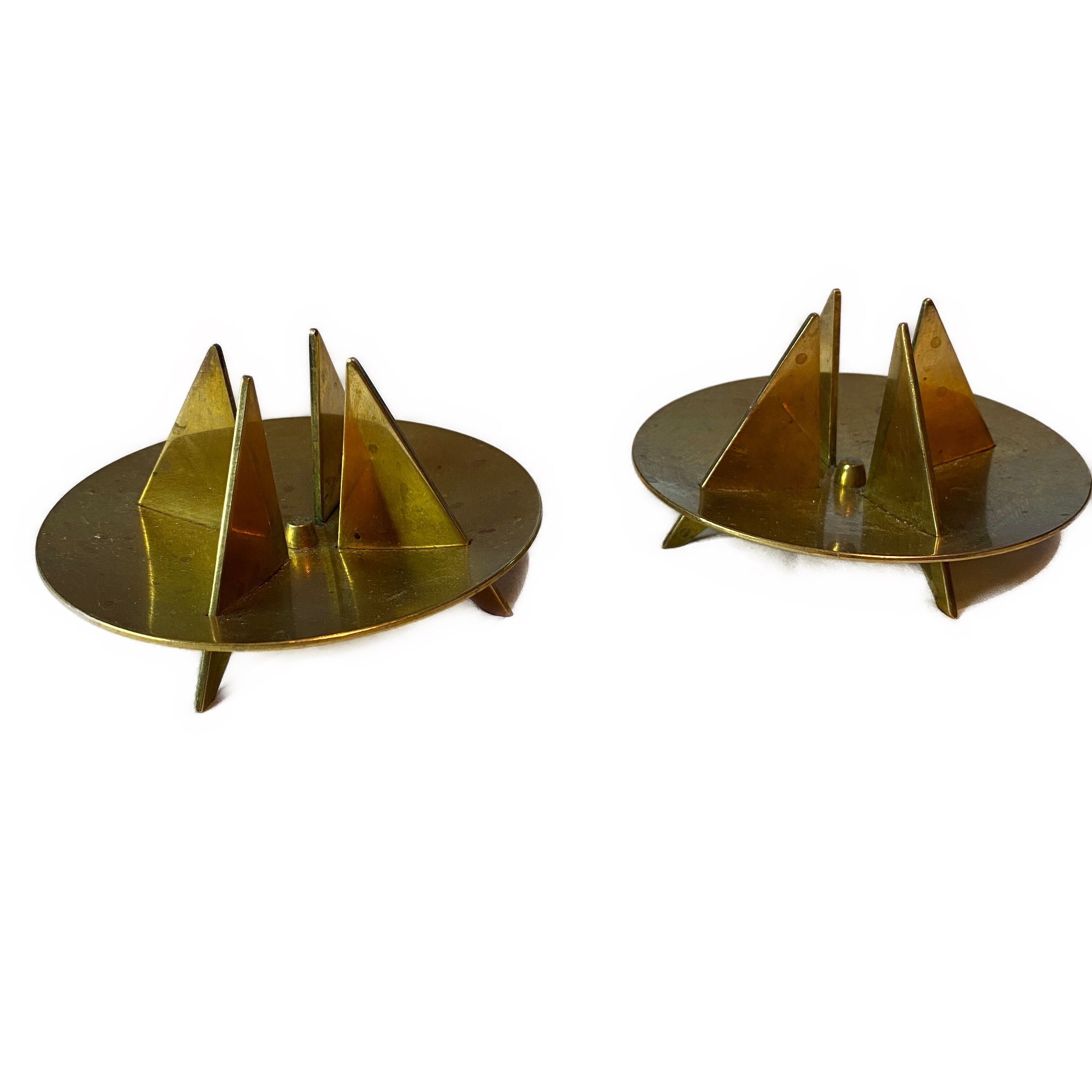 Pair of Pierre Forsell candle holders