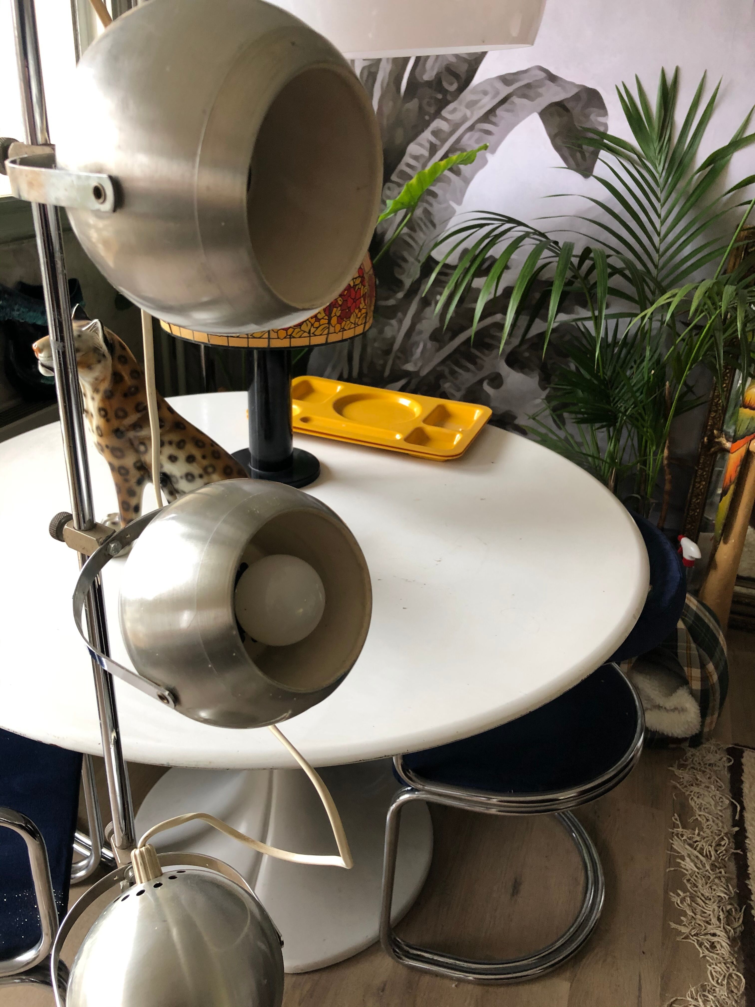 Eyeball lamp of the 70s