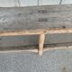 Antique wooden bench