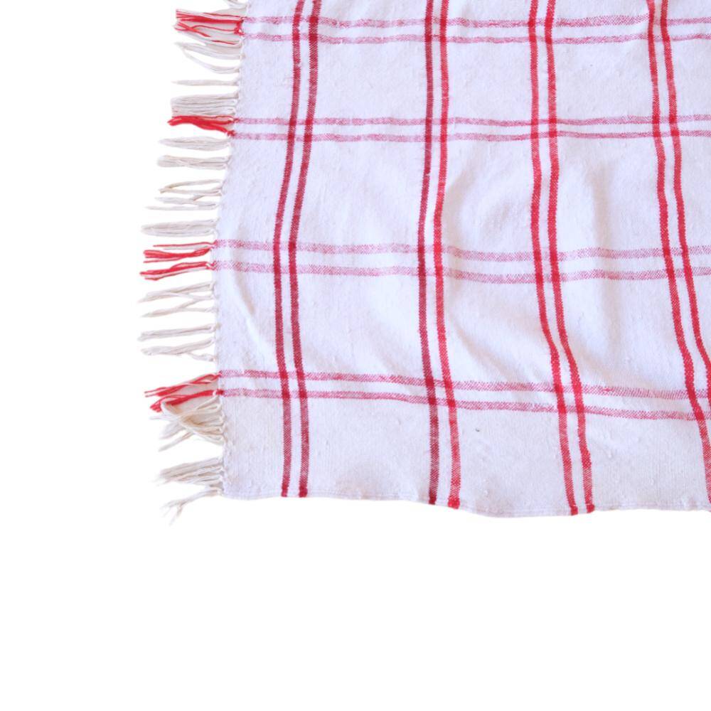 Haik Berber checkered blanket - 180 x 268 cm