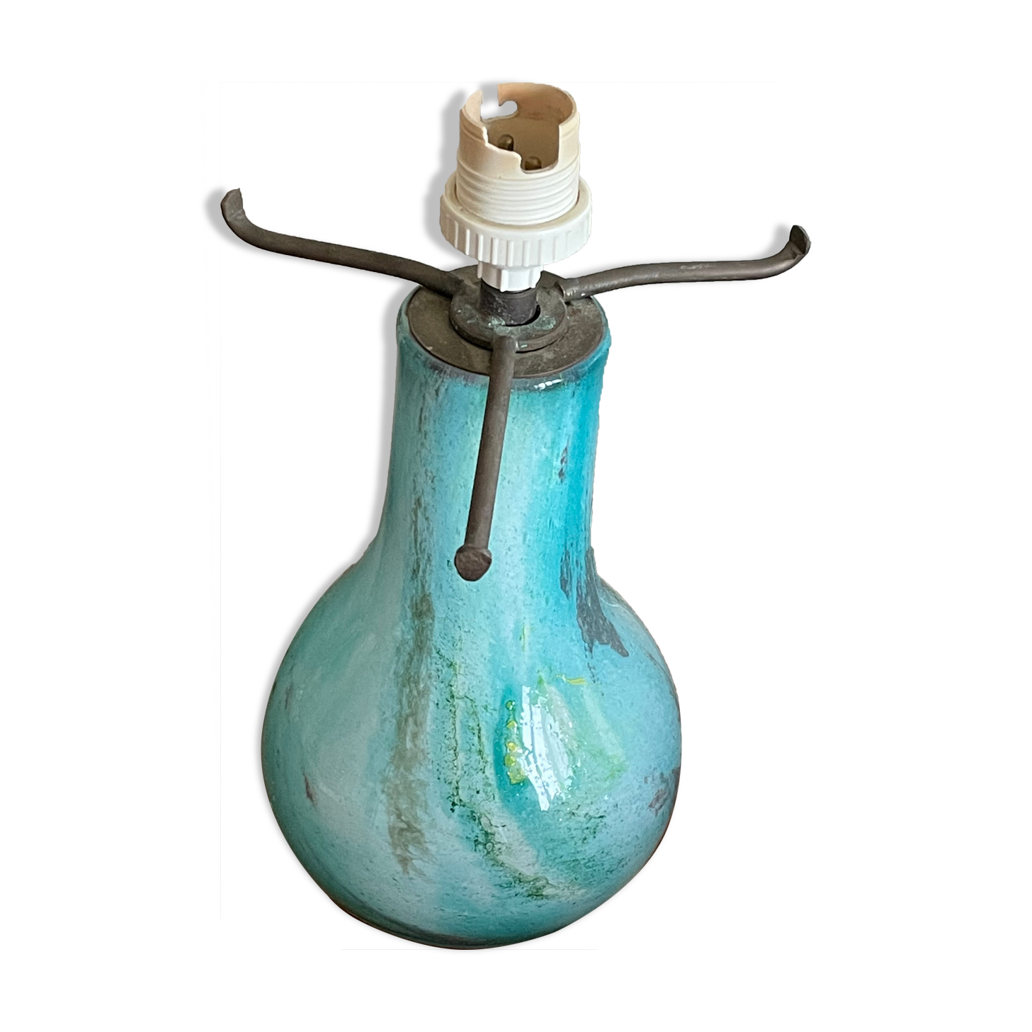 Lamp foot Georges Castellino blown glass