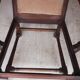 3 fauteuils chippendale en chêne massif, XIXème siècle