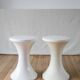Pair of Tam-Tam stools Made in France Stamp 1970