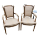 Paire de fauteuil cabriolet Louis 16