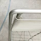 Postmodern German kitchen bar stool Kreuzschwinger by Till Behrens for Schlubach, 1980s.