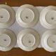 6 antique dessert plates in Sarreguemines earthenware