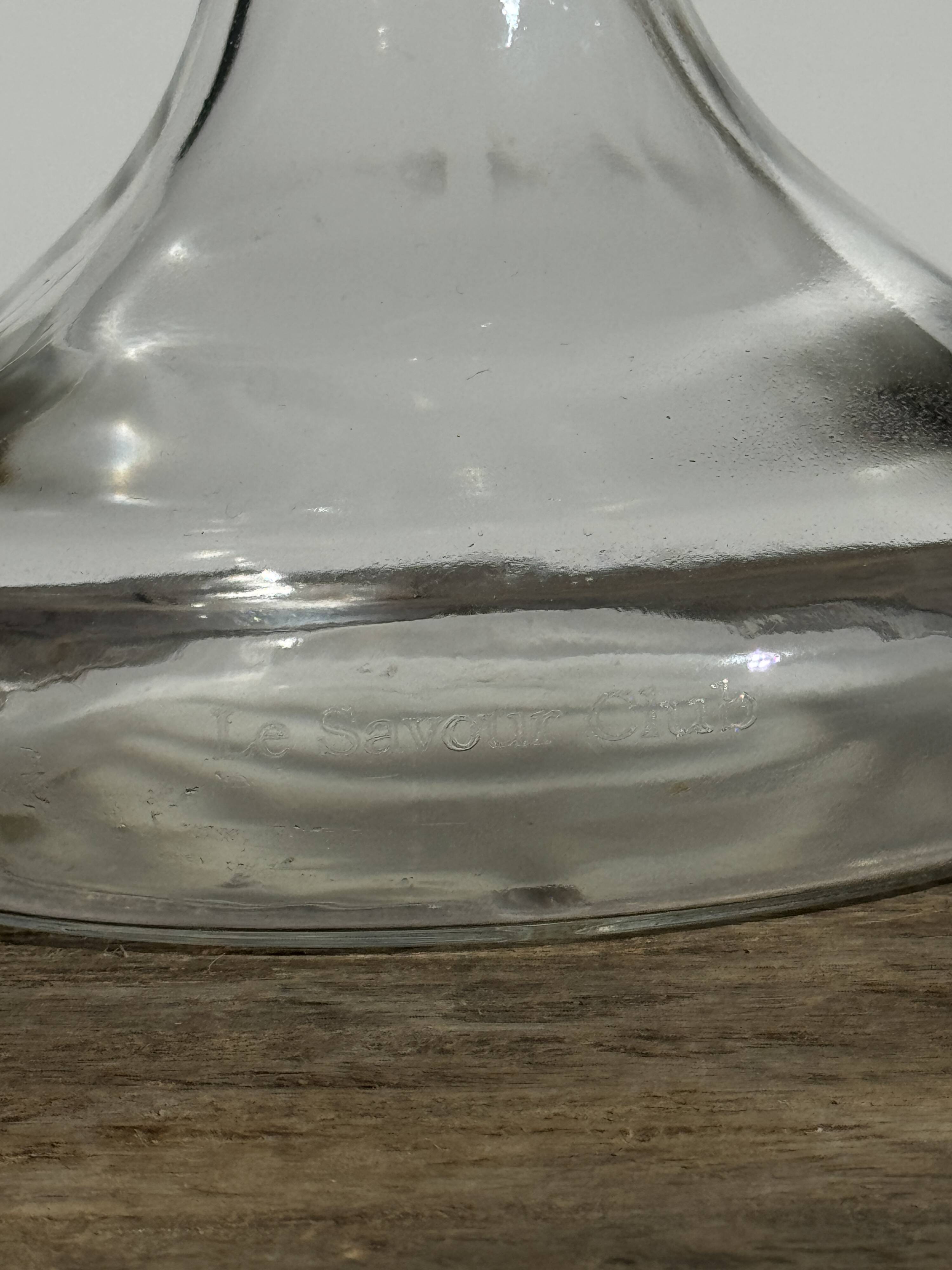 Carafe à décanter vintage à bouchon plat H24