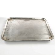 Art Deco tray, silver-plated brass, Norblin, Poland, 1930s