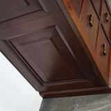 Classification cabinet mahogany drawers Netherlands 1930s