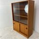 Vitrine scandinave en teck, années 1960