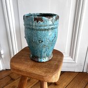 Glazed terracotta vase, Italy, 1950s