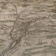 Tableau gravure map l’Andalousie signée 1579