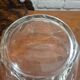 Vintage 70's glass caviar serving bowl