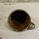 Set of 6 handcrafted stoneware cups – brown glaze