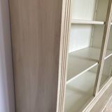Bookcase, ecru wood, Basic Line brand by Luc Meganck