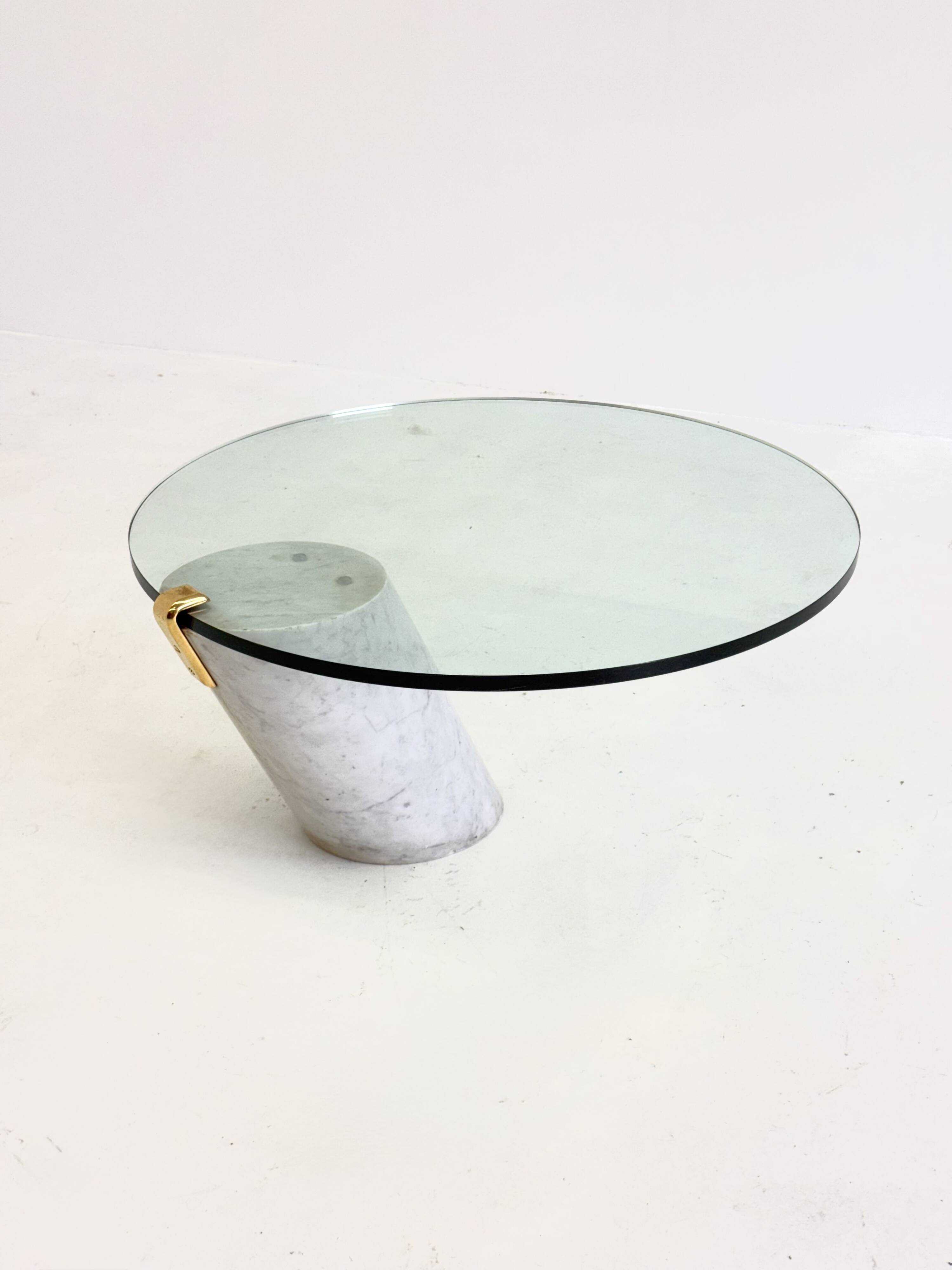 Table basse en marbre K1000 de Team Form AG pour Ronald Schmitt