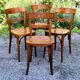 4 chairs Thonet and Horgen-Glarus 40s