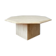 Table basse en travertin