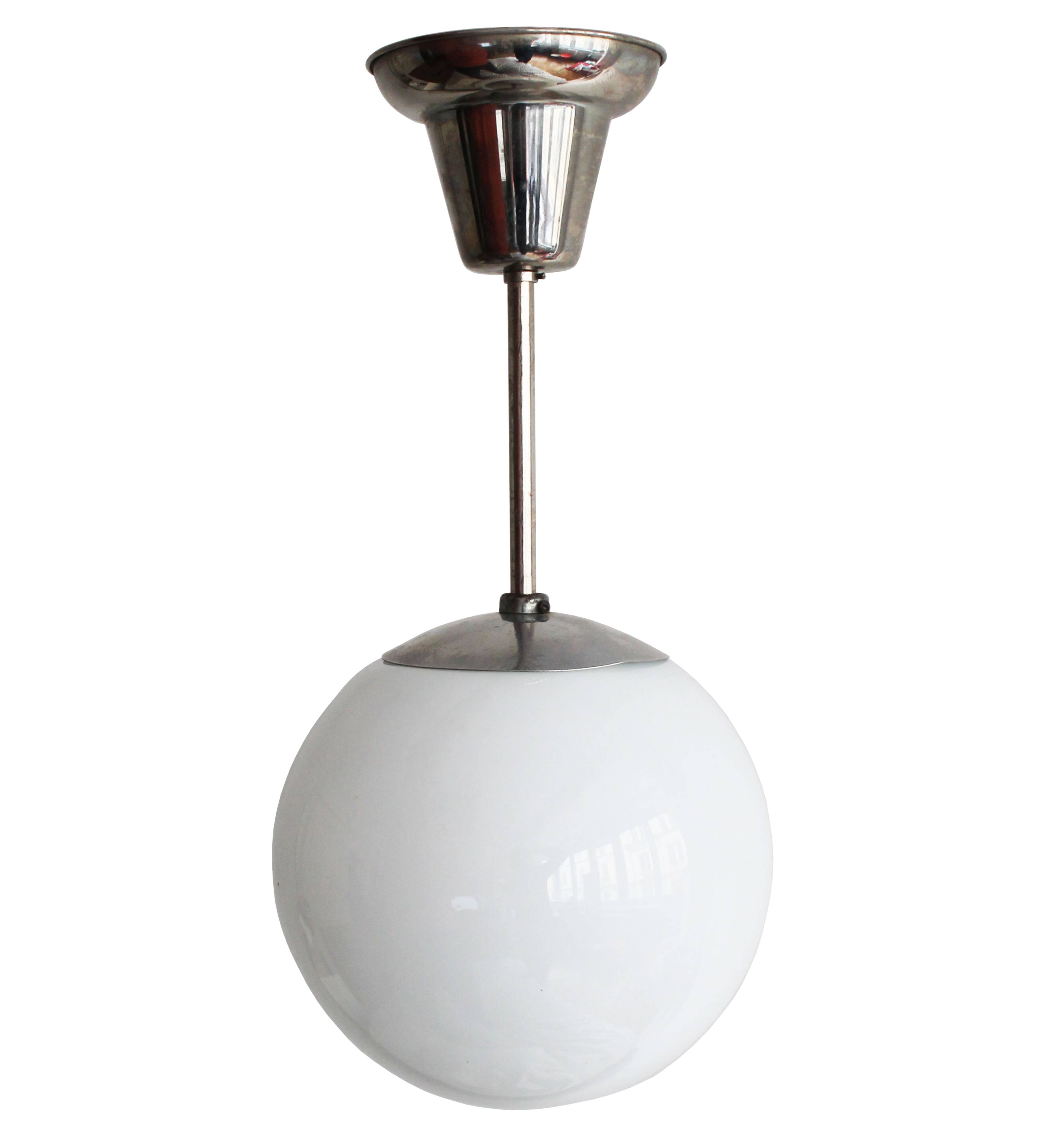 1930s Modernist Ceiling Light