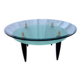Table basse verre 2 niveaux